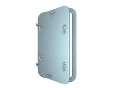 Marine Weathertight Single-Leaf Aluminium Door (OS-OTFG-016)